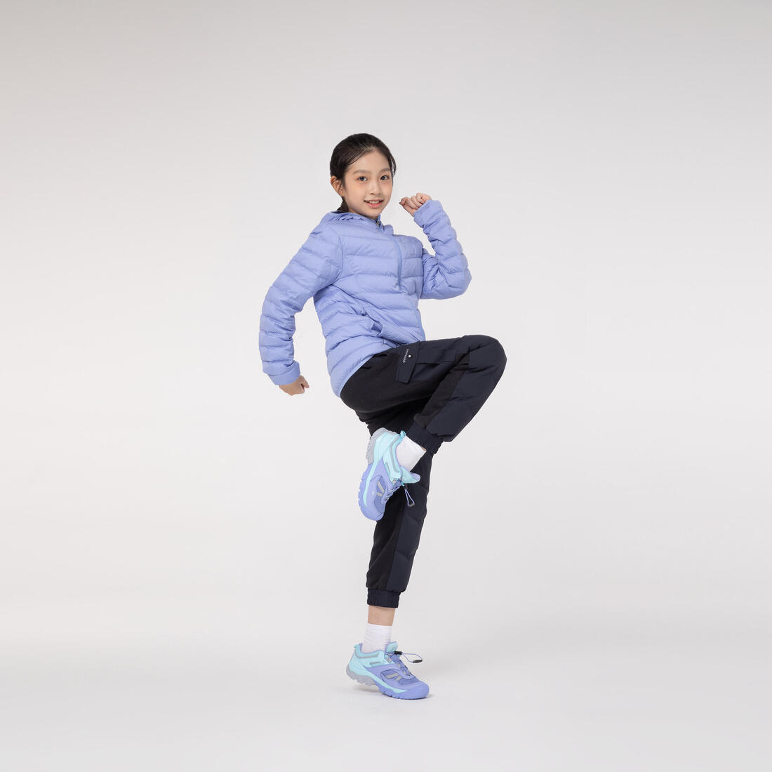 QUECHUA(ケシュア)登山・ハイキング ガールズ ダウンパンツ MH500