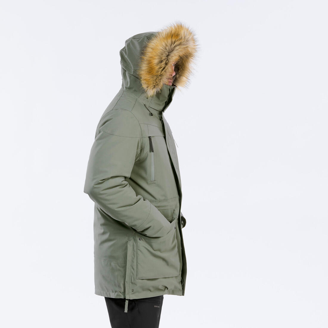 QUECHUA(ケシュア)登山・スノーハイキング メンズ ウィンターパーカー 防水 - SH500 Ultra-Warm -20°C