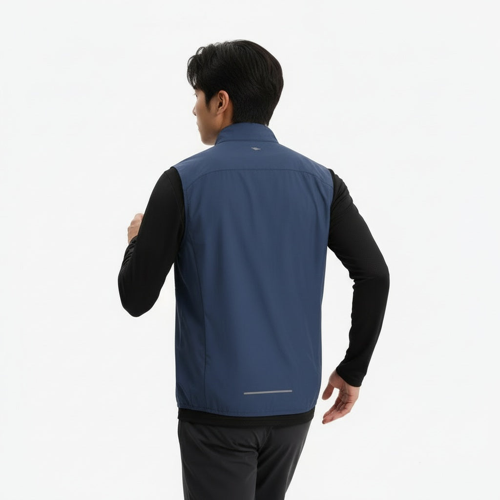 KIPRUN (キプラン) ランニング メンズ 防風ノースリーブジャケット Run 500