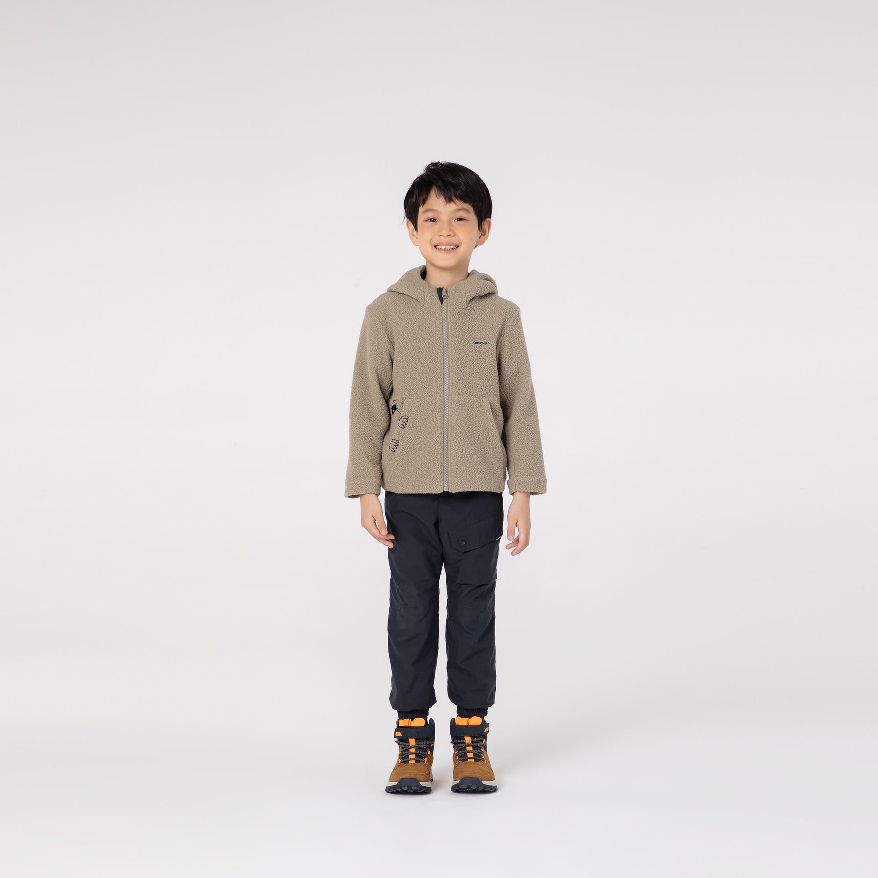 QUECHUA (ケシュア) 登山・ハイキング キッズ (2~6歳) フリースジャケット MH500