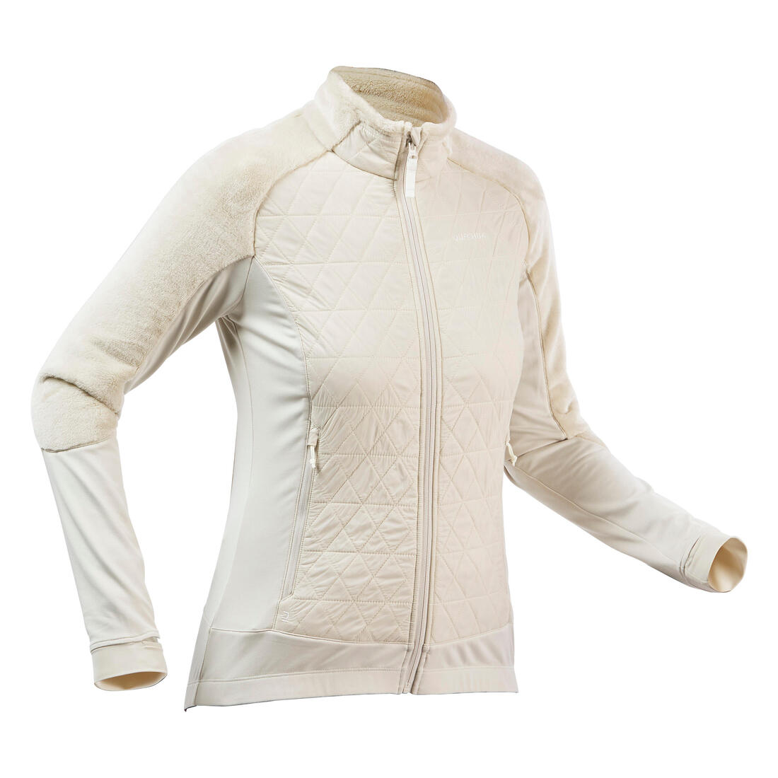 QUECHUA(ケシュア)登山・スノーハイキング フリース フルジップ 保温 X-WARM SH 900 - レディース