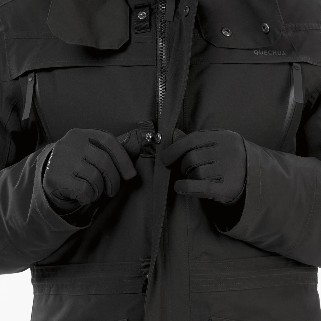 QUECHUA(ケシュア)登山・スノーハイキング メンズ ウィンターパーカー 防水 - SH500 Ultra-Warm -20°C