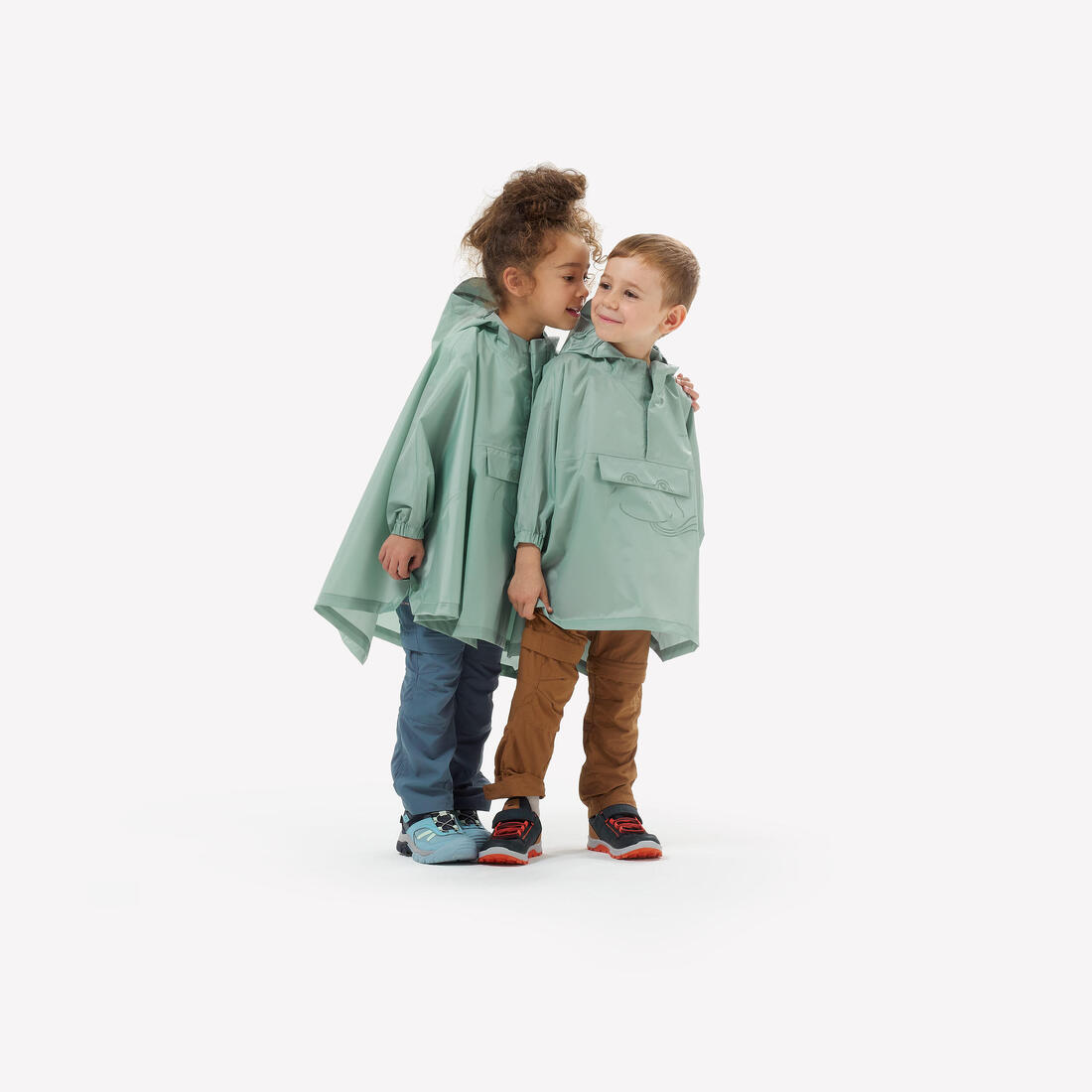 QUECHUA (ケシュア) 登山・ハイキング キッズ (2~6歳) レインケープ MH100