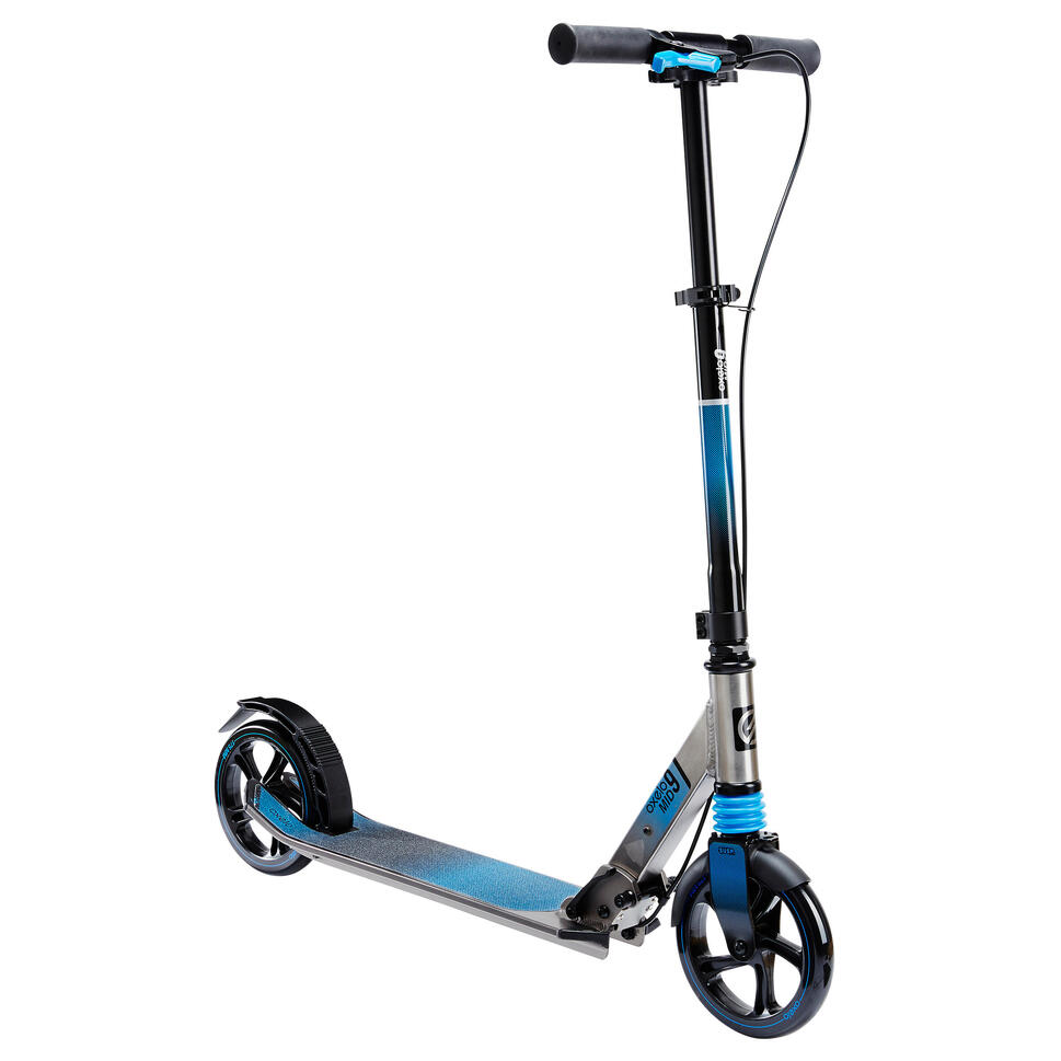 OXELO オクセロ MID9 折り畳み キックボード ブレーキ付 OXELO(オクセロ) キックスケーター Mid 9 大人～キッズ用