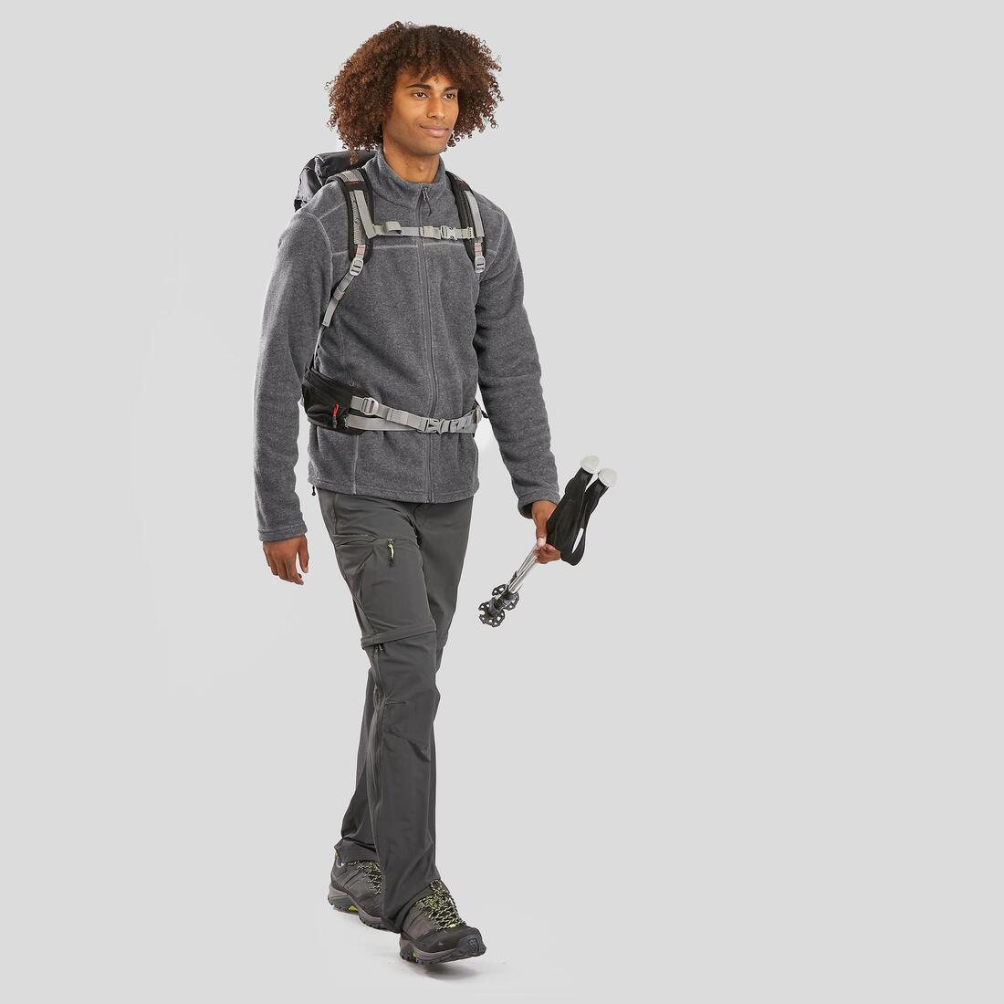 QUECHUA(ケシュア)登山・ハイキング フリース フルジップ MH 120 - メンズ