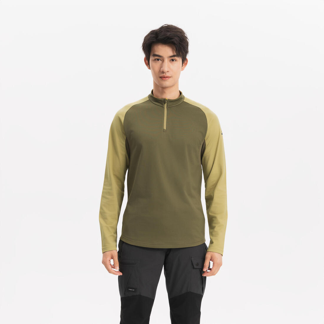 QUECHUA (ケシュア) 登山・ハイキング 長袖Tシャツ ウォーム