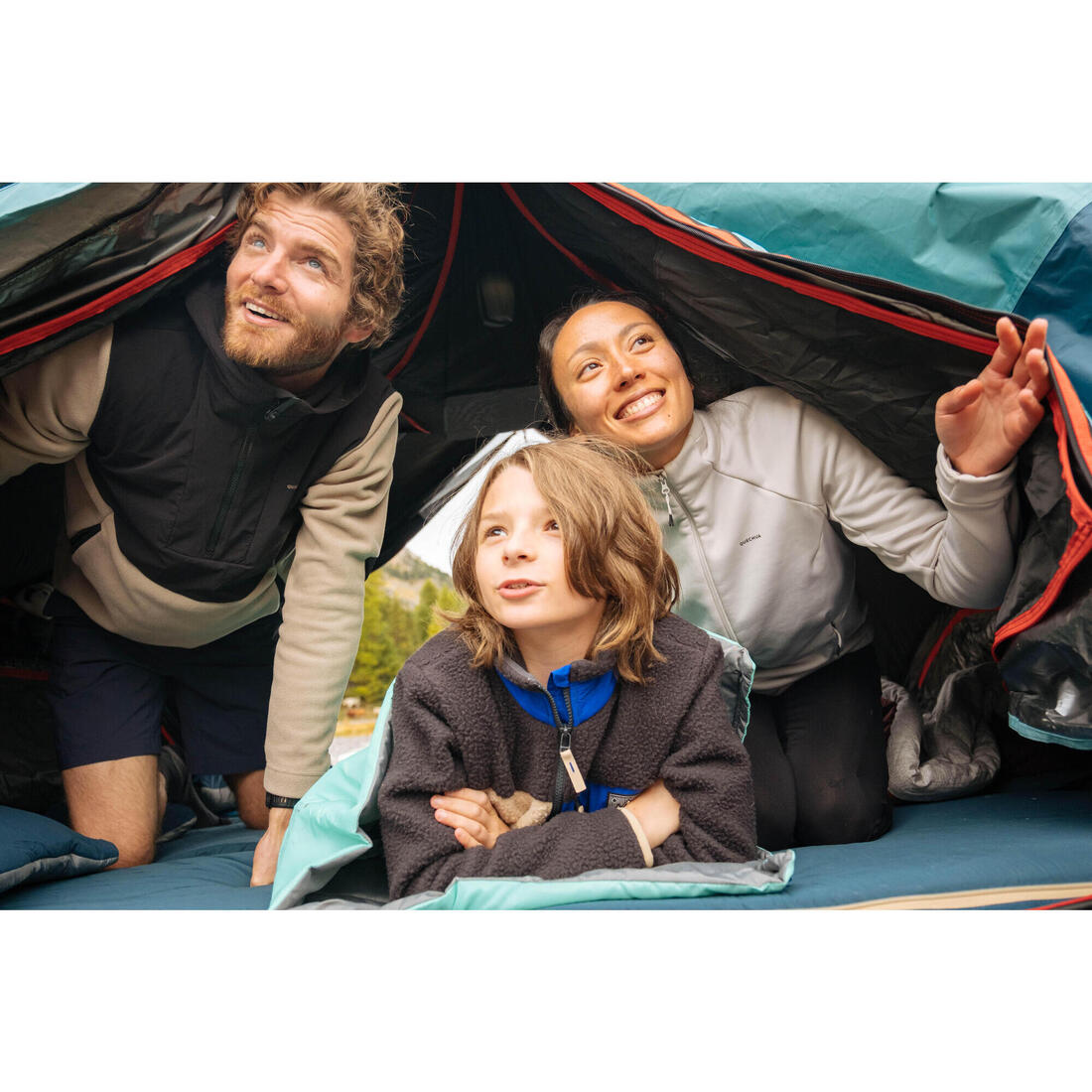 QUECHUA (ケシュア) キャンプ ワンタッチテント 2 SECONDS EASY FRESH&BLACK - 3人用