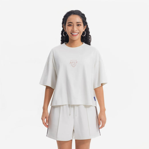 スポーツウェア オーバーサイズ クロップTシャツ