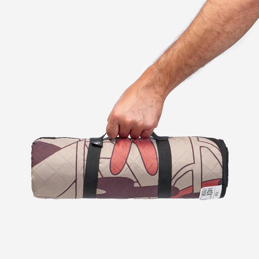 QUECHUA (ケシュア) キャンプ・ピクニック ブランケット 快適 170 x 140cm