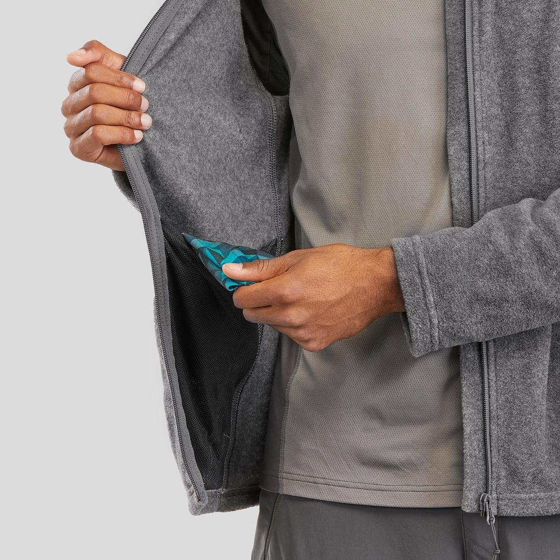QUECHUA(ケシュア)登山・ハイキング フリース フルジップ MH 120 - メンズ