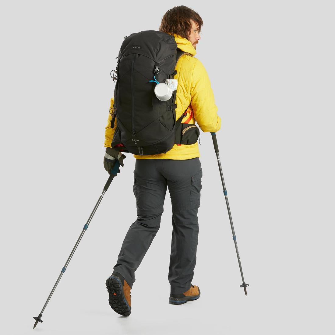 FORCLAZ (フォルクラ) 登山・トレッキング バックパック・リュック TREK 100 EASYFIT - メンズ 50L