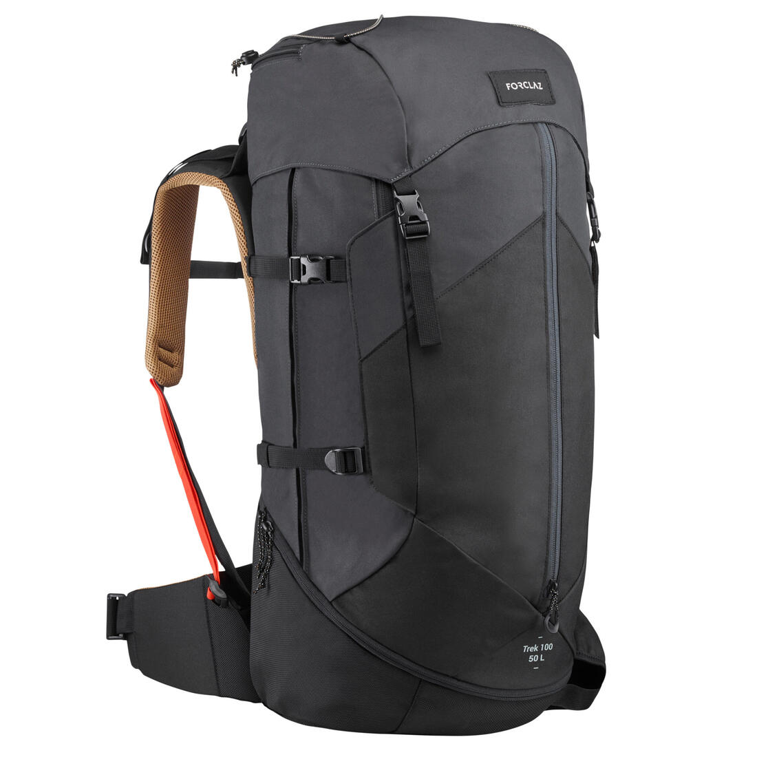 FORCLAZ (フォルクラ) 登山・トレッキング バックパック・リュック TREK 100 EASYFIT - 50L