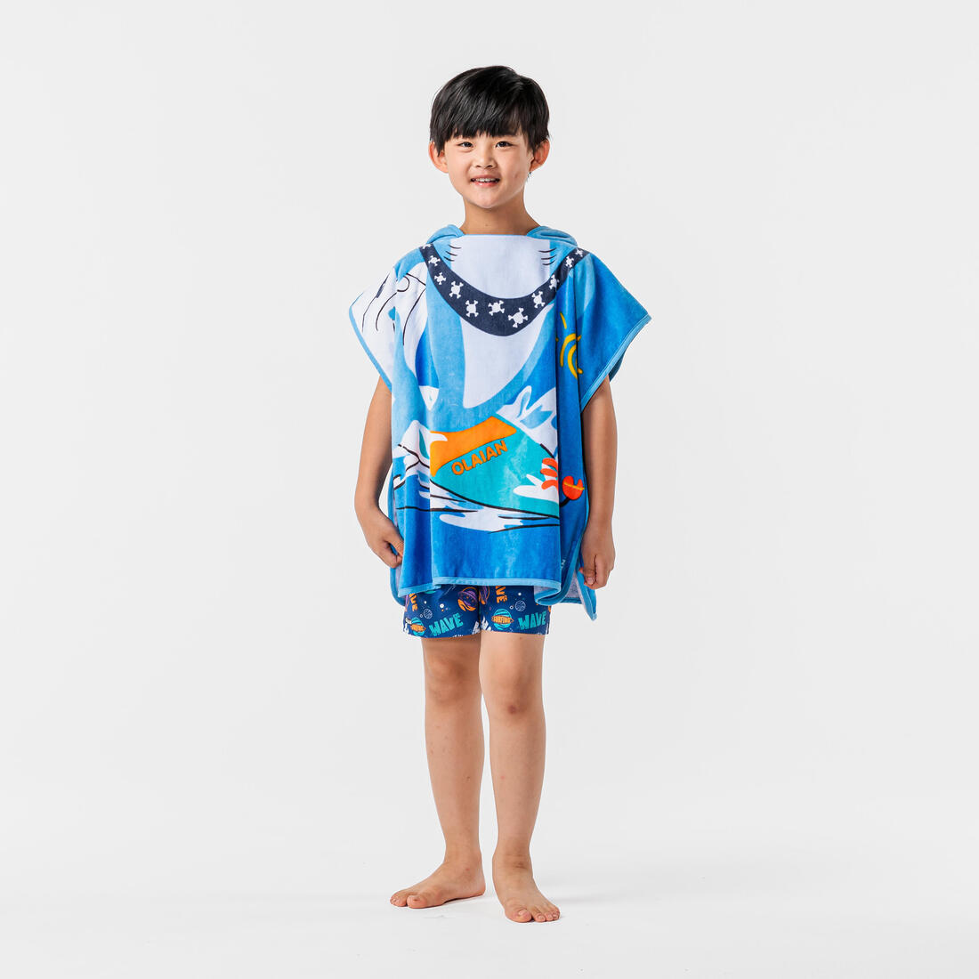 OLAIAN(オライアン) サーフィン ポンチョ 500 (身長110~125cm) キッズ