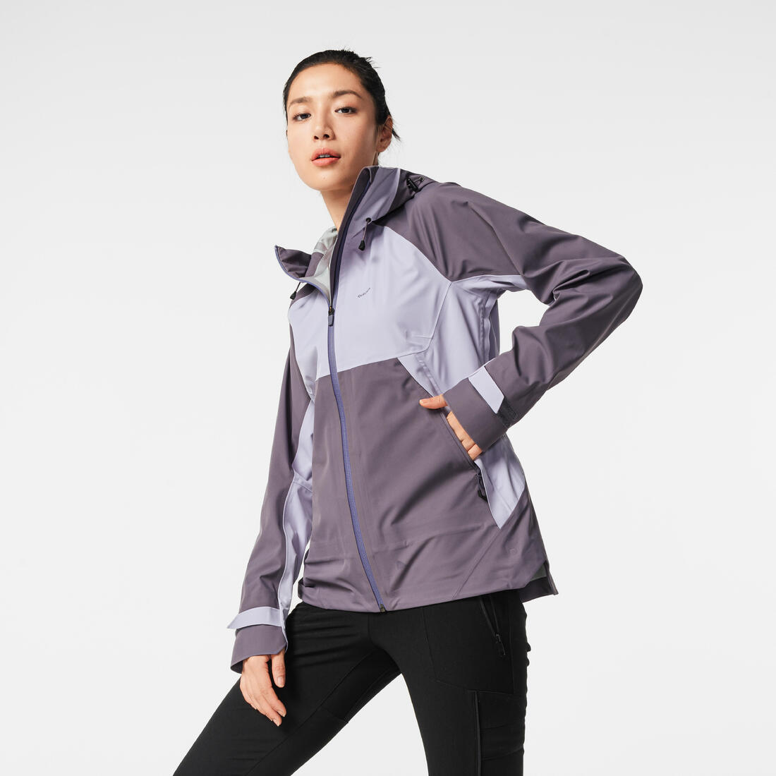 Femme Veste imperméable de randonnée montagne MH500