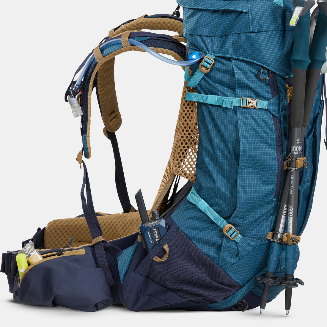 FORCLAZ（フォルクラ）登山・トレッキング バックパック MT500 AIR 50 + 10L メンズ向け