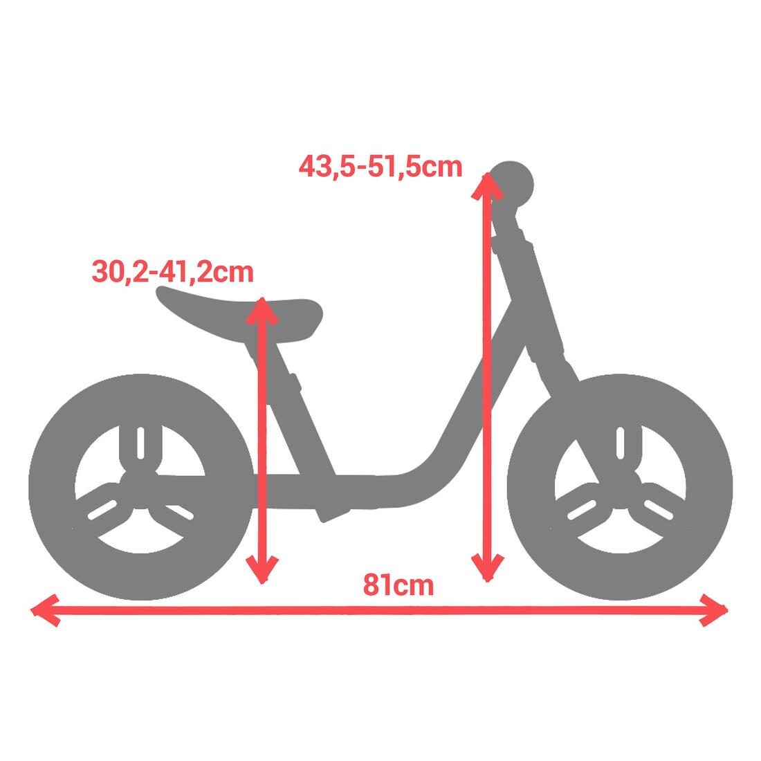B'TWIN(ビトウィン) サイクリング バランスバイク 900 キッズ (2～5歳用)