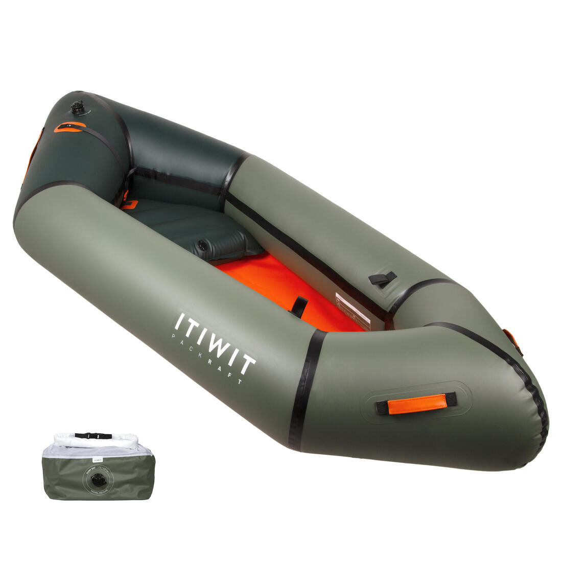 ITIWIT (イティウィ) カヤック インフレータブルリバーパックラフト PACKRAFT 100 1人用