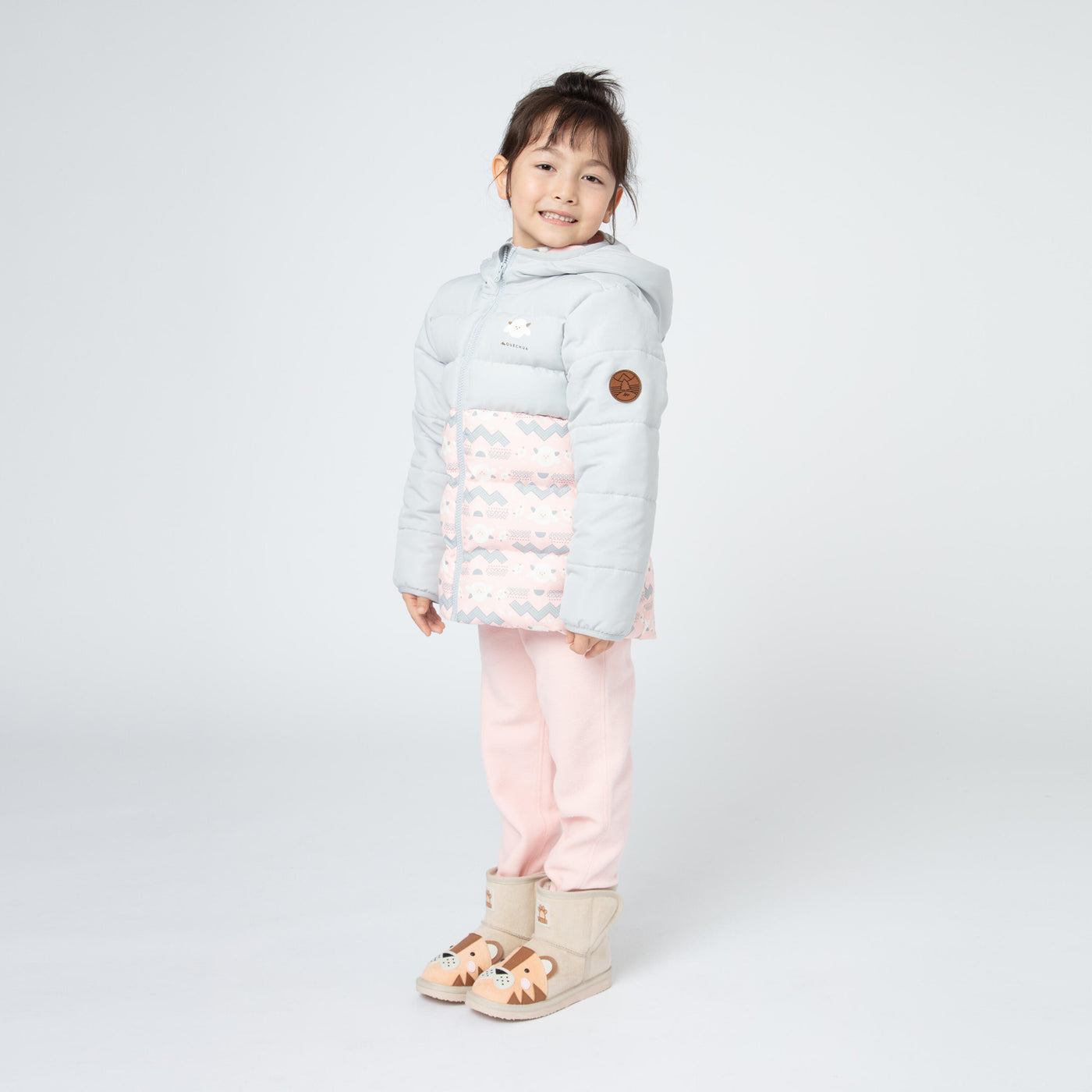 登山・ハイキング ガールズ 中綿入りジャケット XWARM