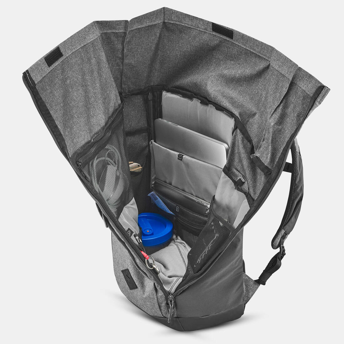 QUECHUA (ケシュア) 登山・ハイキング バックパック・リュック NH ESCAPE 500 ロールトップ 23 L