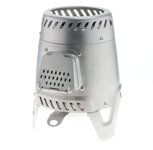 QUECHUA (ケシュア) キャンプ ウッドストーブ MH500 - 煙が出にくい二次燃焼