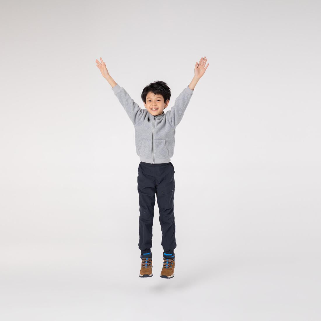 QUECHUA (ケシュア) 登山・ハイキング キッズ フリースジャケット MH150