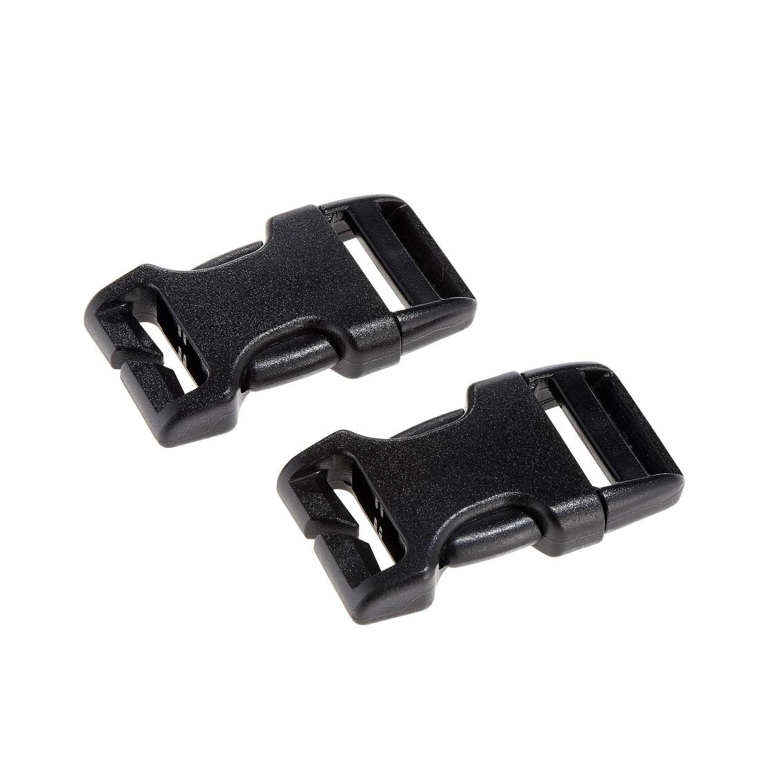 FORCLAZ(フォルクラ)登山・トレッキング バックパック用 クイックバックル (20mm幅ストラップ用) - 2個入り