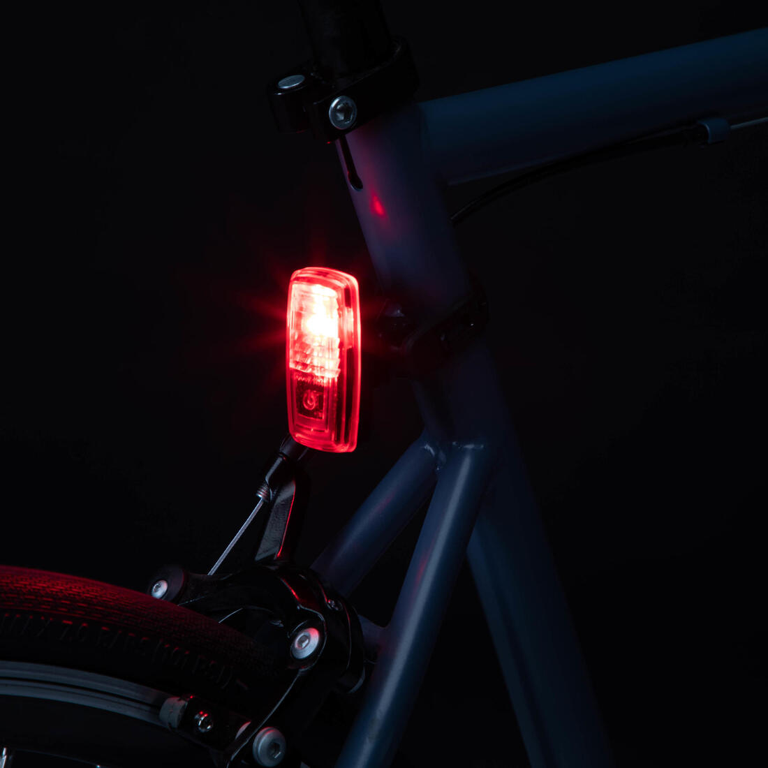 ELOPS(イロップス) サイクリング 自転車用フロント/リア 電池式LEDライトセット