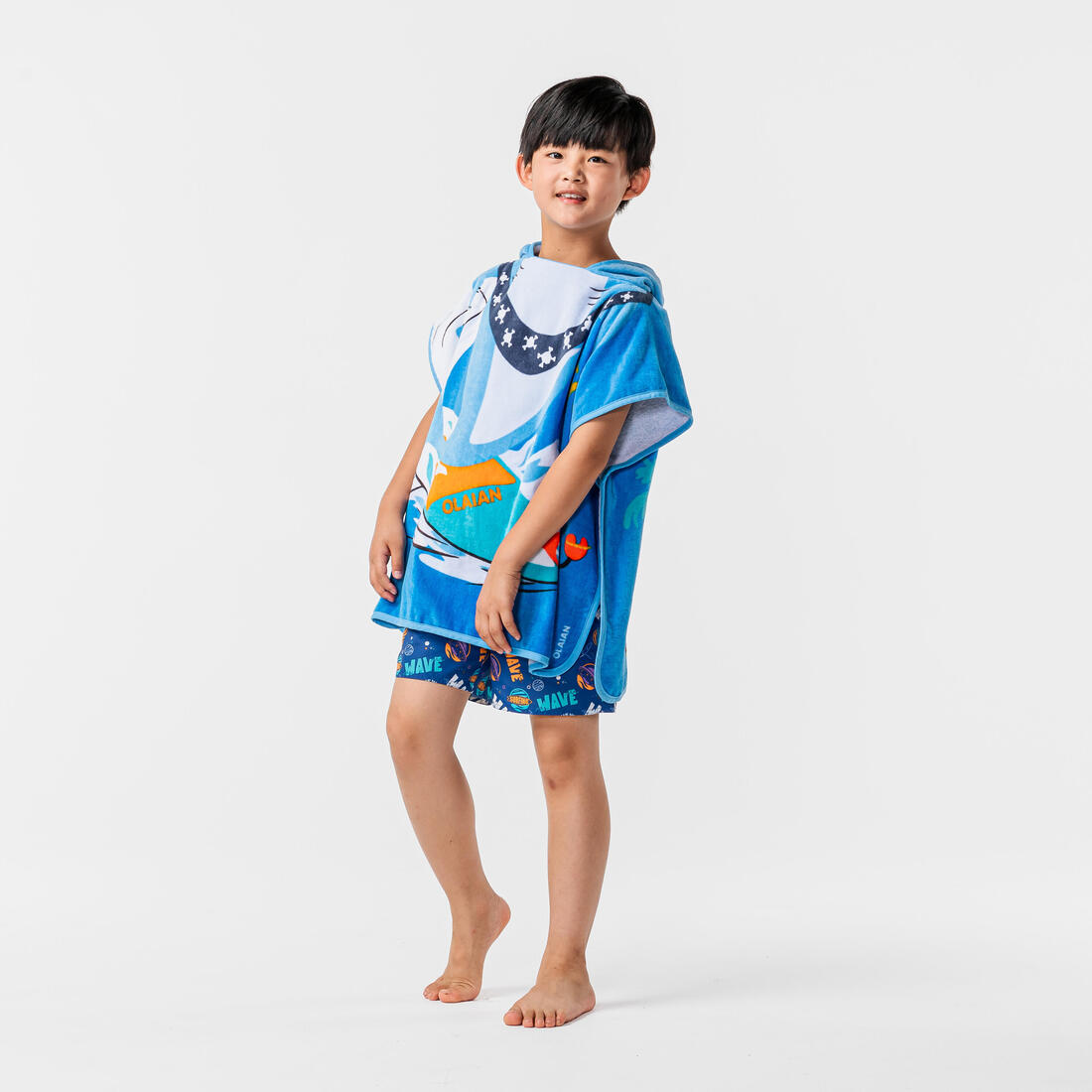 OLAIAN(オライアン) サーフィン ポンチョ 500 (身長110~125cm) キッズ