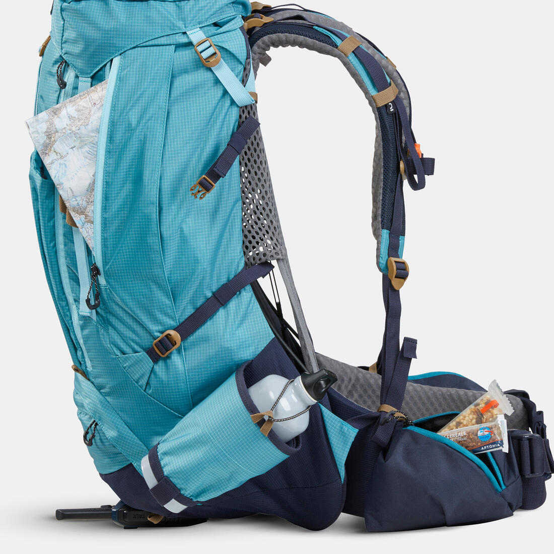 FORCLAZ(フォルクラ)登山・トレッキング バックパック MT500 AIR 45 + 10L レディース向け