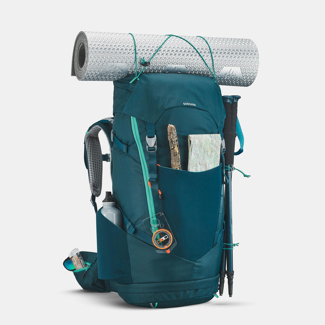 QUECHUA(ケシュア)キッズ ハイキング/トレッキング バックパック MH500 40+10 L