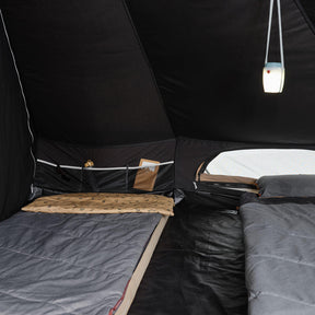 QUECHUA (ケシュア) キャンプ ティピー型テント ポリコットン - 5人用 - 2ルーム