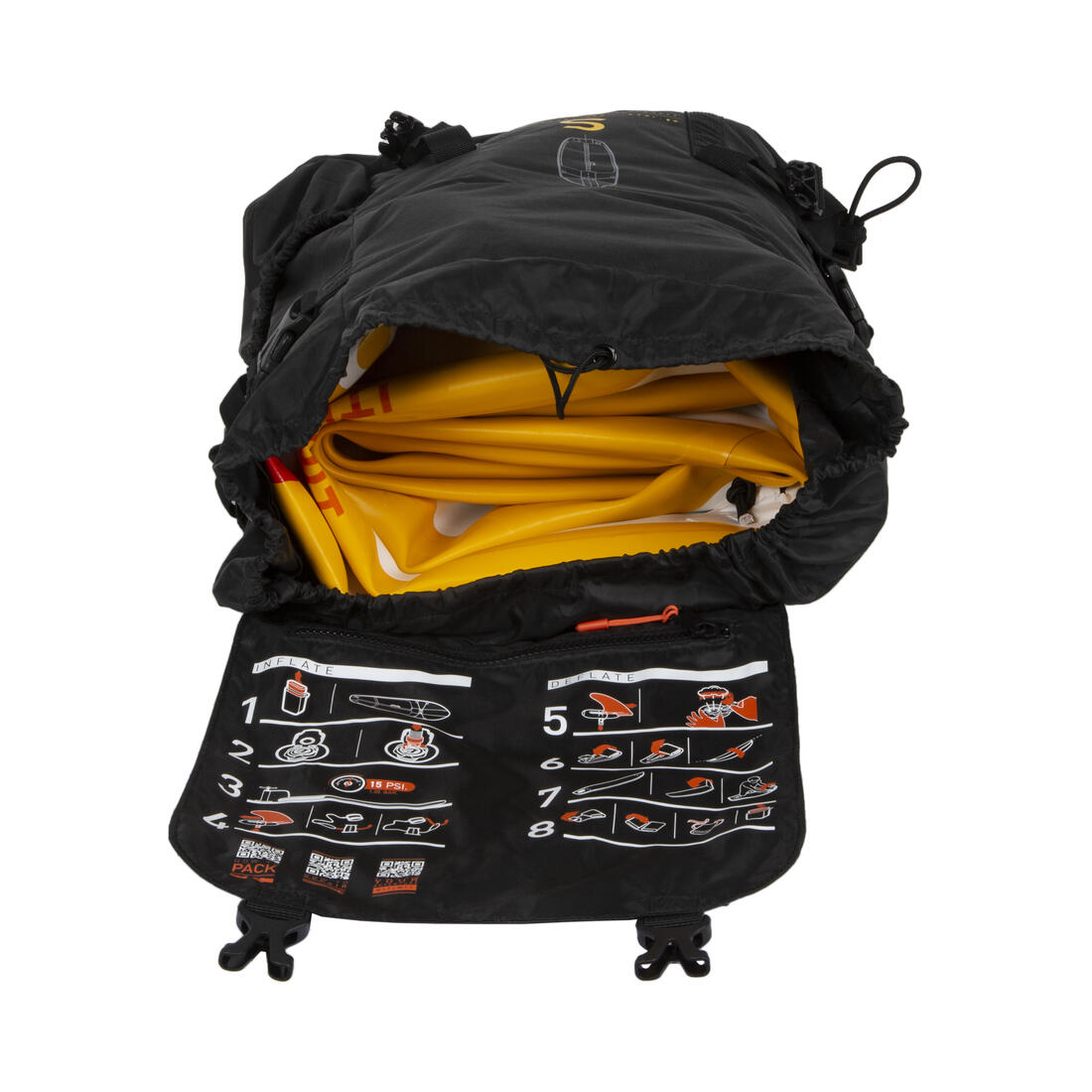 ITIWIT (イティウィ) サップ・SUP インフレータブル COMPACT 100 S - イエロー