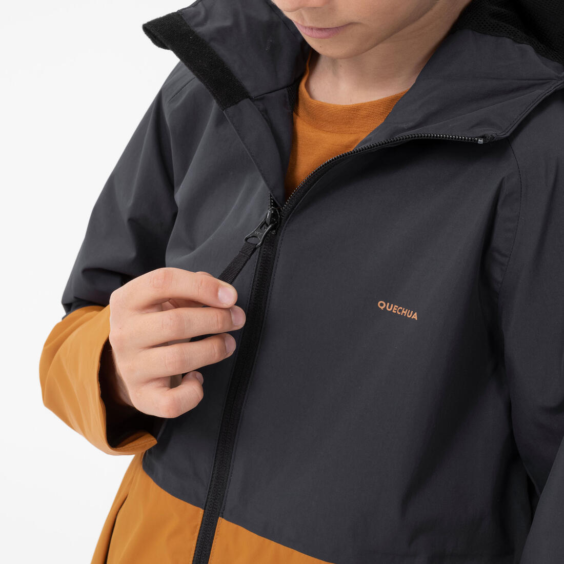 QUECHUA (ケシュア) 登山・ハイキング 防水ジャケット - MH500  キッズ（7～15歳）