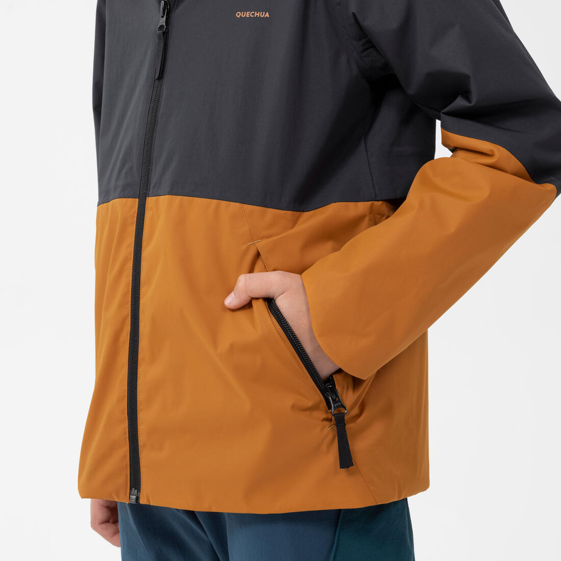 QUECHUA (ケシュア) 登山・ハイキング 防水ジャケット - MH500  キッズ（7～15歳）