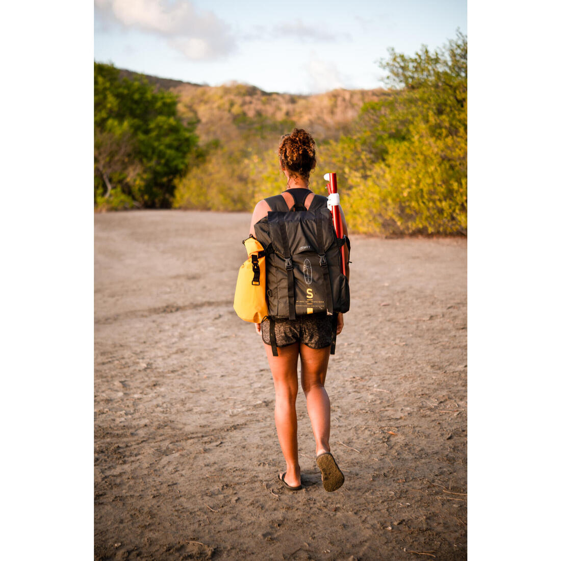 ITIWIT (イティウィ) サップ・SUP インフレータブル COMPACT 100 S - イエロー