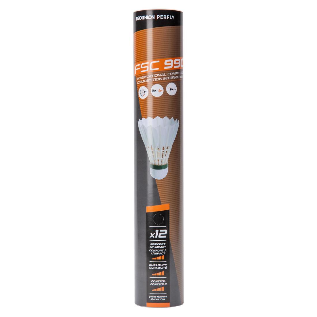 PERFLY(パーフライ)バドミントン 羽シャトル FSC 990 SPEED (77×12 個パック)