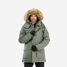 QUECHUA（ケシュア）登山・スノーハイキング メンズ ウィンターパーカー 防水 - SH500 Ultra-Warm -20°C