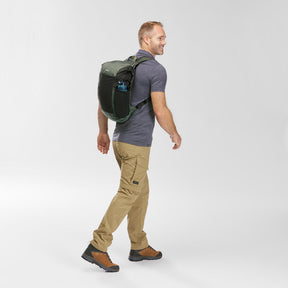 FORCLAZ(フォルクラ) 登山・ハイキング 軽量 折りたたみ 携帯 バックパック・リュック 防水 TRAVEL 100 25L