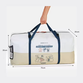 QUECHUA (ケシュア) キャンプ インフレータブルテント fresh&black AIR SECONDS 4.1 4人用 1ルーム