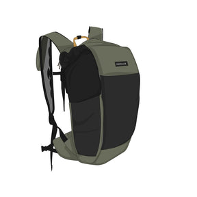 FORCLAZ(フォルクラ) 登山・ハイキング 軽量 折りたたみ 携帯 バックパック・リュック 防水 TRAVEL 100 25L