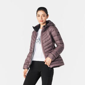 FORCLAZ (フォルクラ) 登山・トレッキング レディース ダウンジャケット フード付き -10°C MT500