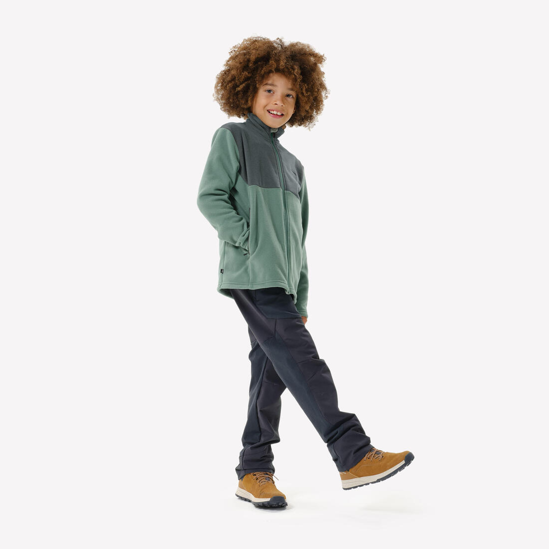 QUECHUA (ケシュア) 登山・ハイキング キッズ (7～15歳) フリースジャケット ファスナー MH500