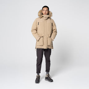 QUECHUA（ケシュア）登山・スノーハイキング メンズ ウィンターパーカー 防水 - SH500 Ultra-Warm -20°C