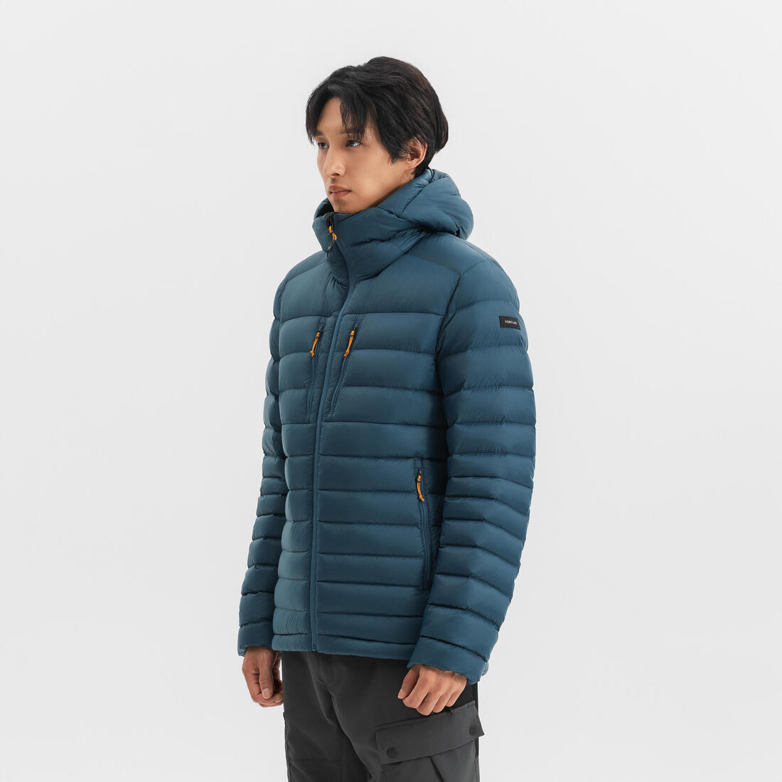 FORCLAZ（フォルクラ）登山・トレッキング フード付ダウンジャケット TREK 500 メンズ