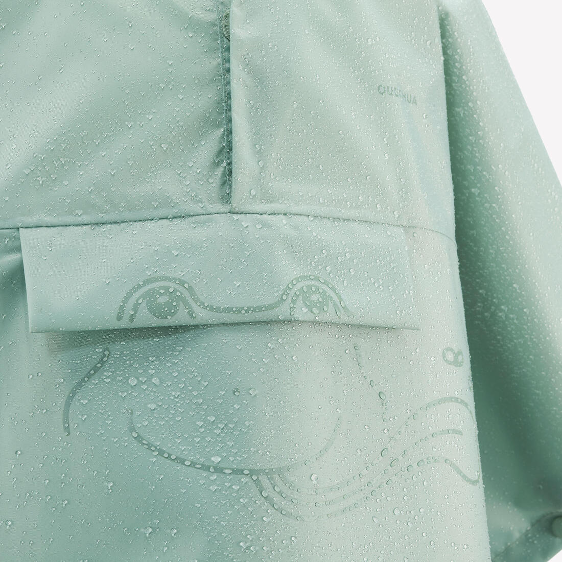 QUECHUA (ケシュア) 登山・ハイキング キッズ (2～6歳) レインケープ MH100