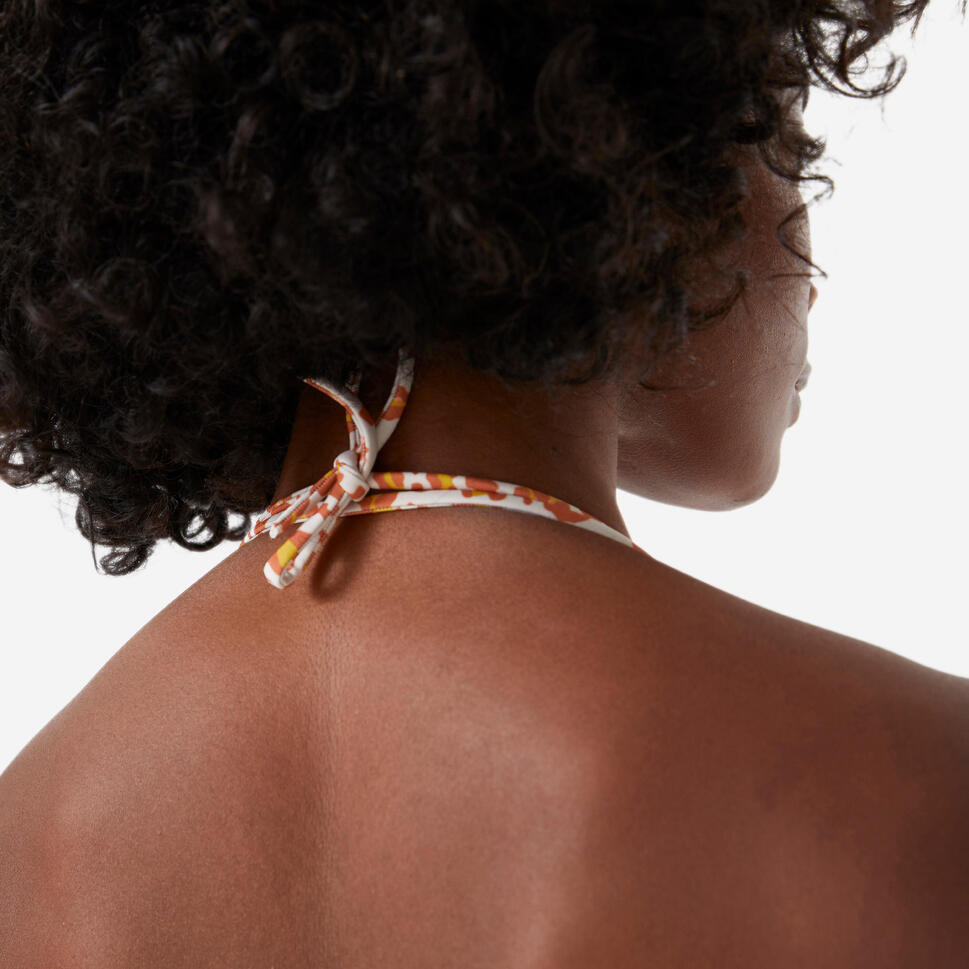 OLAIAN (オライアン) サーフィン レディース バンドゥ ビキニトップ レオパード柄 Laura Graou