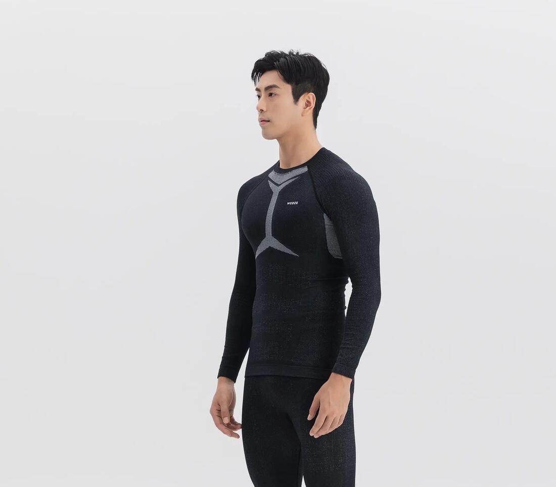 WEDZE (ウェッゼ) スキー メンズ トップス シームレス BL SKI 580