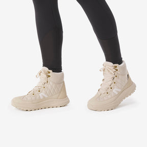 QUECHUA (ケシュア) 登山・スノーハイキング レディース ブーツ ウォーム 防水 ミッドカット NH500