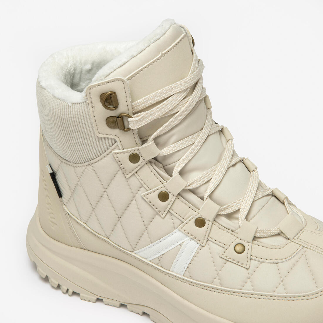 QUECHUA (ケシュア) 登山・スノーハイキング レディース ブーツ ウォーム 防水 ミッドカット NH500