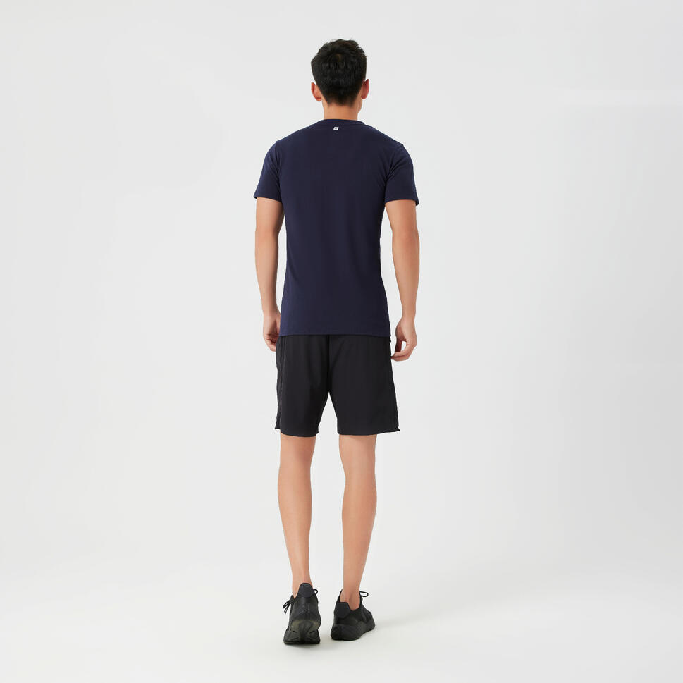 DOMYOS(ドミオス) フィットネス ショートパンツ ファスナーポケット付き メンズ